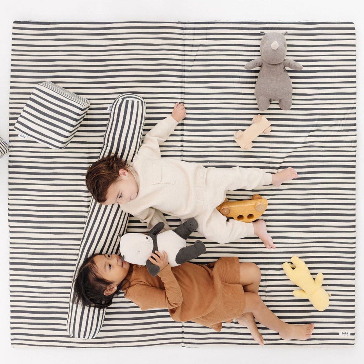 Bold Stripe Organic Cotton Mat, photo 8 of 18