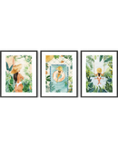 Bohemian watercolor set