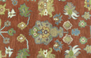 Rust And Beige Traditional Oushak Design Hand Tufted 8x10 Wool Area Rug by The Rug Decor