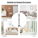 Entryway Height Adjustable Coat Stand with 9 Hooks by LJGDeals