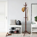 Entryway Height Adjustable Coat Stand with 9 Hooks by LJGDeals