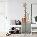 2 Heights Wooden Coat Rack with 8 Hooks by LJGDeals