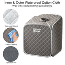 2L Portable Folding Steam Sauna Spa-Gray by LJGDeals