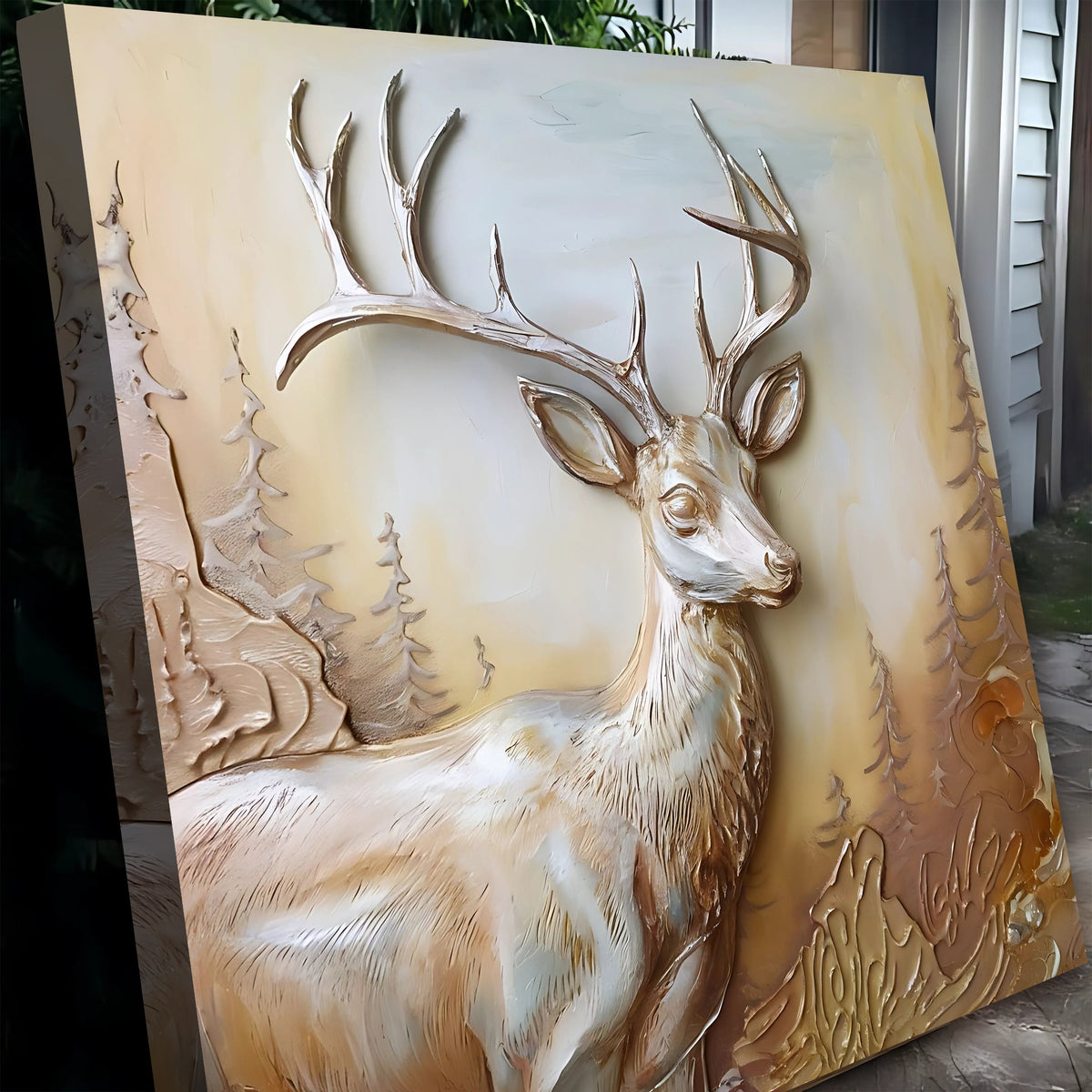 3D Deer Wall Art, photo 5 of 10