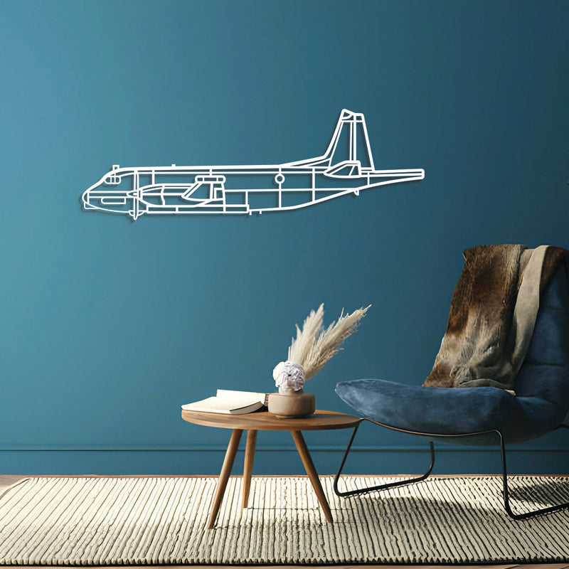 Atlantique 2 Metal Aircraft Wall Art - NCP0519