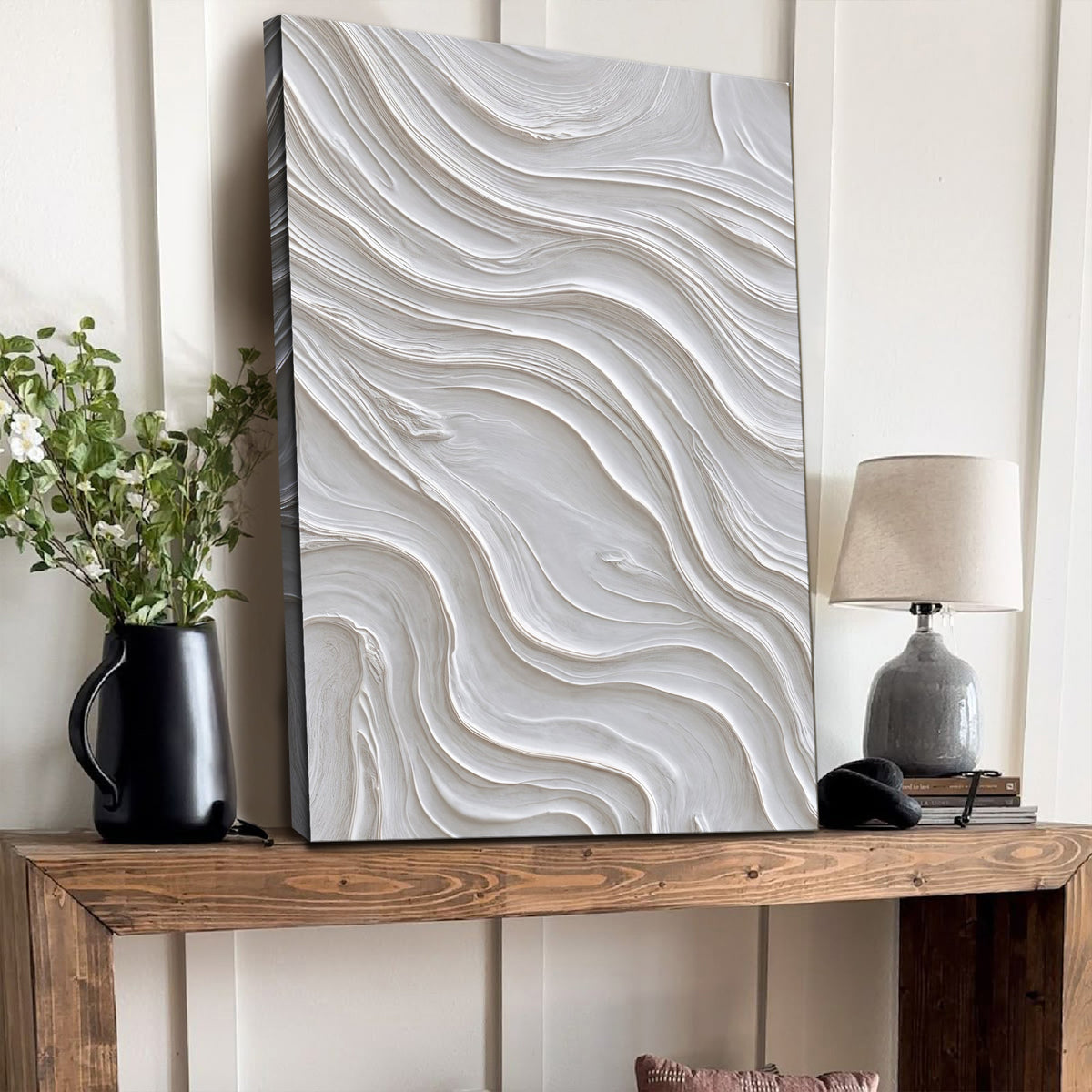 Minimalist Ocean Wave Wall Art, photo 5 of 10
