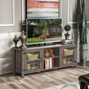 TV Stand Entertainment Center for TVs up to 65 Inch with Storage Cabinets by LJGDeals