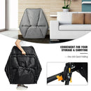 Oversized Foldable Leisure Camping Chair with Sturdy Iron Frame by LJGDeals