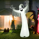 12 Feet Halloween Inflatable Spooky Ghost with Blower and LED Lights by LJGDeals
