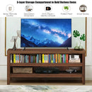 3-Tier TV Stand Console Cabinet for TV's up to 45 Inch with Storage Shelves by LJGDeals