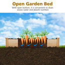 U-Shaped Wooden Garden Raised Bed for Backyard and Patio by LJGDeals