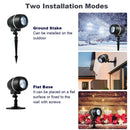 Outdoor Waterproof Christmas Snowflake LED Projector Lights with Remote Control by LJGDeals