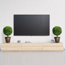 2 Pieces 24 Inch Artificial Boxwood Topiary Ball Tree for House and Office by LJGDeals