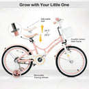 18 Inch Kids Adjustable Bike by DirectDeals