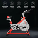 Stationary Silent Belt Adjustable Exercise Bike with Phone Holder and Electronic Display by LJGDeals