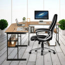 L-Shaped Computer Desk with Tiltable Tabletop by LJGDeals