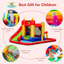 Inflatable Blow Up Water Slide Bounce House with 740 W Blower by LJGDeals