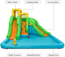 Inflatable Water Park Bounce House with Climbing Wall without Blower by LJGDeals