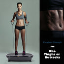 Mini Vibration Body Fitness Platform with Loop Bands
