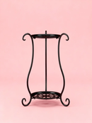 Two-Tier Metal Plant Stand – Double Layer Iron Flower Rack for Indoor & Outdoor Plants by 2Dropme