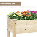 Raised Garden Bed Elevated Planter Box Wood for Vegetable Flower Herb by LJGDeals