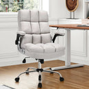 Adjustable Swivel Office Chair with High Back and Flip-up Arm for Home and Office by LJGDeals