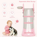 3-in-1 Kids Slide Baby Play Climber Slide Set with Basketball Hoop