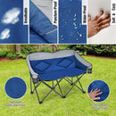 Folding Camping Chair with Bags and Padded Backrest by LJGDeals