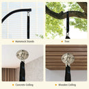 32 Inch Kids Nest Swing Chair Hanging Hammock Seat for Indoor Outdoor by LJGDeals