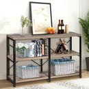 3 Tier 47 Inch Console Metal Frame Sofa Table by LJGDeals