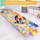 75 Pieces Baby Foam Interlocking Play Mat with Fence with Detachable Numbers by LJGDeals