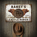 Cattle Brand - Limousin Sign