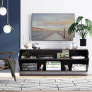 48.5 Inch 2 Tier Modern Wall Mounted Hanging Floating Shelf by LJGDeals