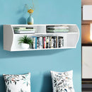 48.5 Inch 2 Tier Modern Wall Mounted Hanging Floating Shelf by LJGDeals