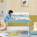 Adjustable Height Study Desk with Drawer and Tilted Desktop for School and Home by LJGDeals