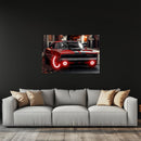 Car light up sign, Car neon light sign, Car wall art lighted, Car led wall decor, Car led sign, Garage neon sign, Neon painting art For Man - UvCar19