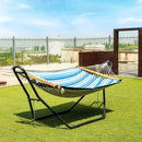 Hammock Stand Heavy Duty Steel Frame with Adjustable Chains by LJGDeals