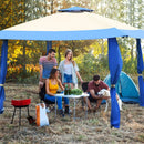 13 Feet x 13 Feet Pop Up Canopy Tent Instant Outdoor Folding Canopy Shelter by LJGDeals