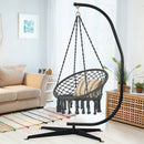 Solid Steel C Hammock Frame Stand by LJGDeals