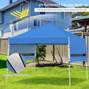 17 Feet x 10 Feet Foldable Pop Up Canopy with Adjustable Instant Sun Shelter by LJGDeals