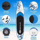 11-Feet Inflatable Paddle Board with Carry Bag by LJGDeals