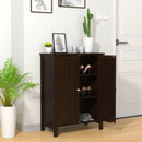 2-Door Bathroom Floor Storage Cabinet Space Saver Organizer by LJGDeals