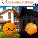 4 Feet Halloween Inflatable Pumpkin with Build-in LED Light by LJGDeals