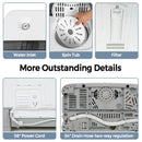 2-in-1 Portable 22lbs Capacity Washing Machine with Timer Control by DirectDeals