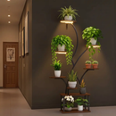 Metal 8-Tier Corner Plant Stand | Indoor Tree-Shape Plant Shelf by 2Dropme
