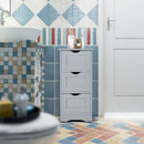 Bathroom Floor Freestanding Storage Organizer with 3 Drawers by LJGDeals