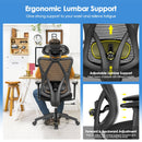 High Back Mesh Executive Chair with Adjustable Lumbar Support by DirectDeals