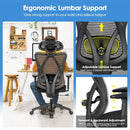 High Back Mesh Executive Chair with Adjustable Lumbar Support by LJGDeals