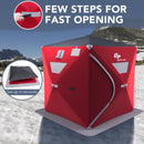 2-person Portable Ice Shelter Fishing Tent with Bag by LJGDeals
