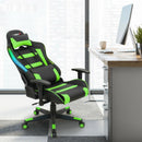 Adjustable Swivel Gaming Chair with LED Lights and Remote by LJGDeals